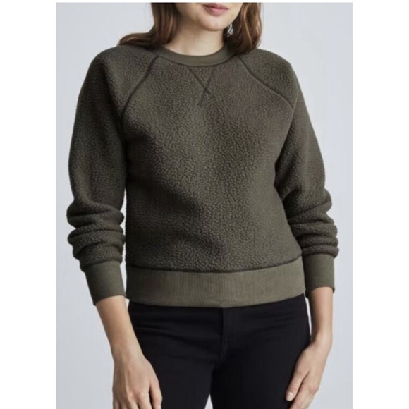 SOLD: Everlane Renew Fleece Sweatshirt- M - Picture 1 of 9